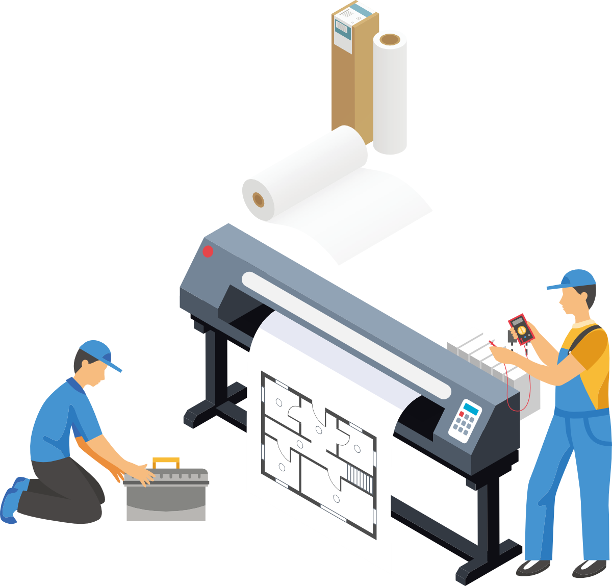 Gambar Mesin Digital Printing